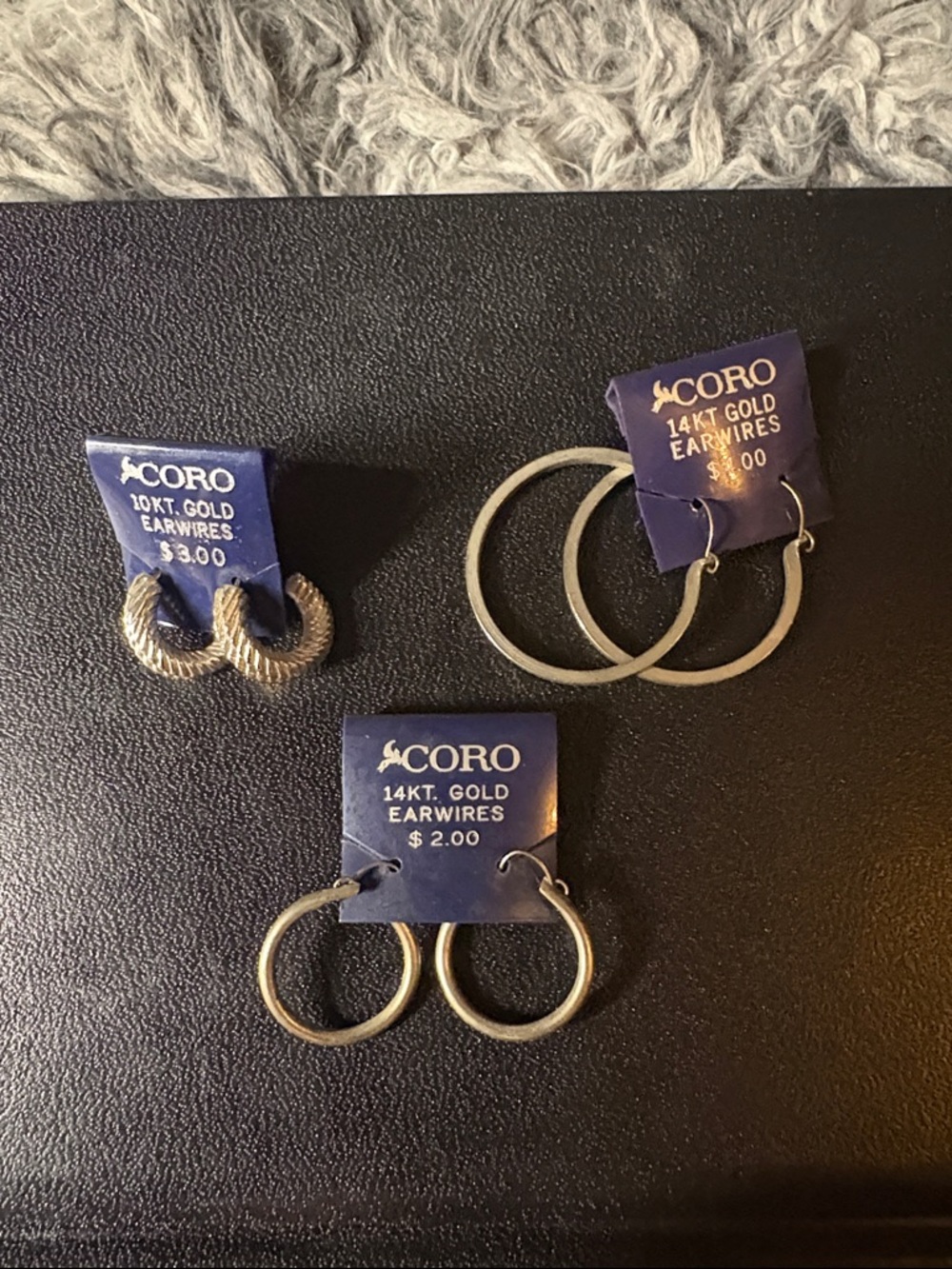 Coro earring lot